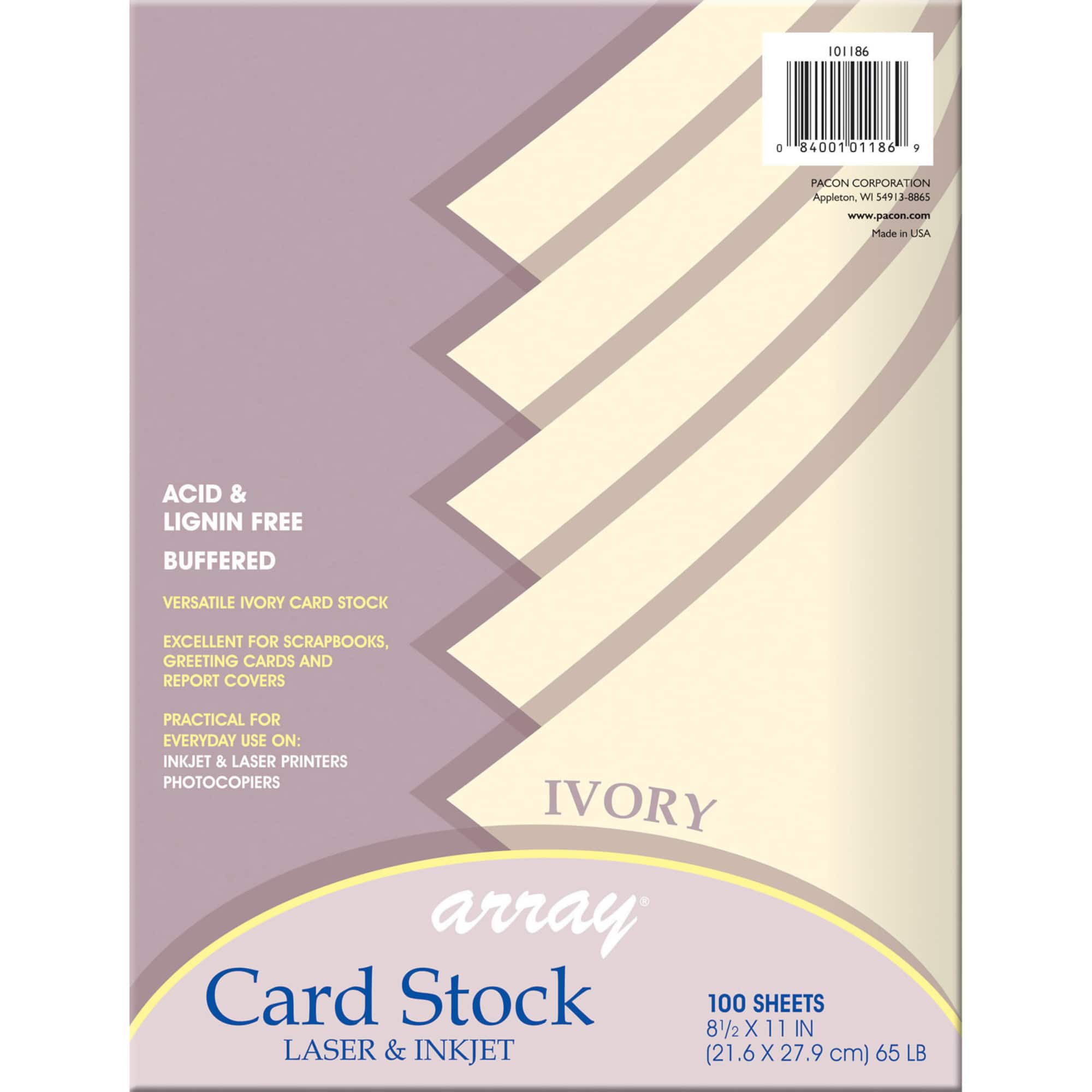 Pacon® Classic Ivory Cardstock Paper, 8.5" x 11"